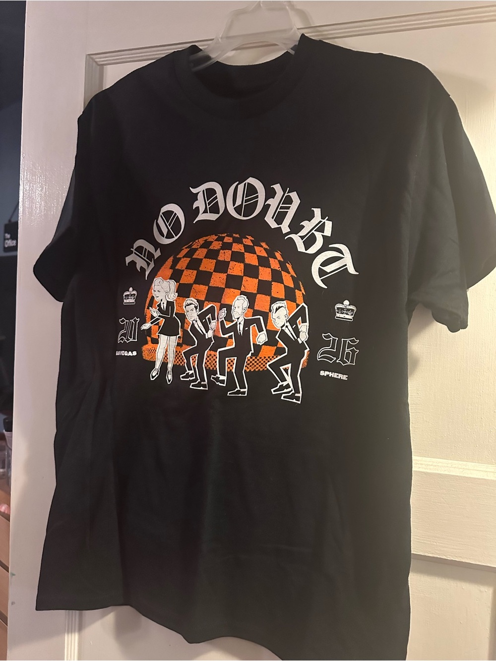 No Doubt Black Graphic Short Sleeve Tee - Band Logo - Picture 2 of 2
